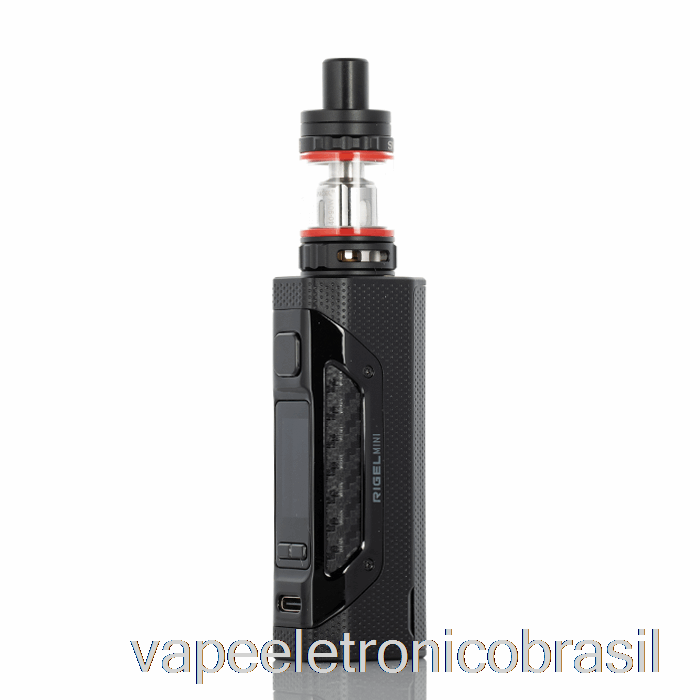 Vape Recarregável Smok Rigel Mini 80w Starter Kit Full Black